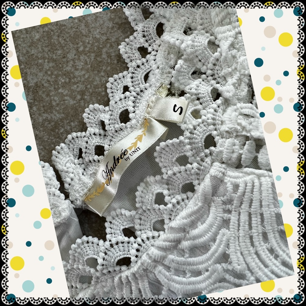 NWT Andree by Unit white dress, size S - Picture 4 of 4